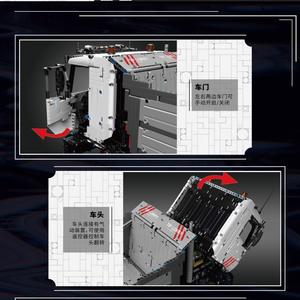 Yuxing 19013 Camión Volquete Neumático Eléctrico RC, Juguete de Construcción de Bloques, Modelo de 800+ Piezas, Listo para Usar - Product Image 2