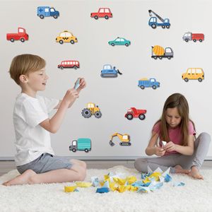 <span class=keywords><strong>Adesivi</strong></span> murali in PVC cartone animato auto grazioso <span class=keywords><strong>asilo</strong></span> decorazione della camera da letto per bambini decorazione della camera da letto <span class=keywords><strong>adesivi</strong></span> - Product Image 3