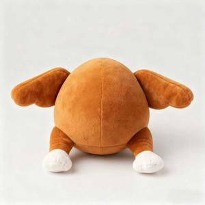 Peluche de Pavo <span class=keywords><strong>Asado</strong></span> Navideño Personalizado, Mascota de Peluche de Pavo <span class=keywords><strong>Asado</strong></span>, Juguete de Peluche Suave y Lindo, Regalo de Acción de Gracias para Familiares y <span class=keywords><strong>Amigos</strong></span> - Product Image 5