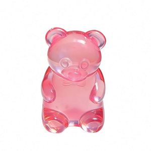 Cute Gummy Maltose Filling Bear <b>Squishy</b> Squeeze Toy Soft TPR Sensory Fidget Toy for Kids Ages 8-13 - Product Image 5