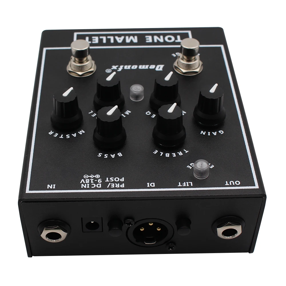 Demonfx Tone Mallet Bass Preamp DI Box: Multi-Effect Processor