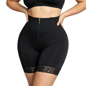 Pantalones Moldeadores <span class=keywords><strong>de</strong></span> Cintura Alta con Cremallera Frontal, Control Abdominal y Levanta Glúteos, Tallas Grandes, Desde XS hasta XXXL - Product Image 1