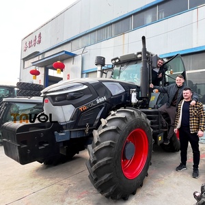 Tractor de Ruedas 4x4 de 260HP con Transmisión por Engranajes, Alta Productividad, Equipo Agrícola, Nueva Caja de Cambios para Granja - Product Image 1