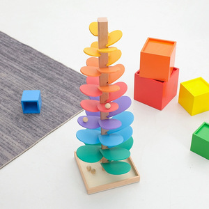 Giocattoli di educazione precoce albero di musica giocattoli di legno sono dotati di scatole e perline per aiutare i bambini a riconoscere le <span class=keywords><strong>scale</strong></span> musicali - Product Image 5