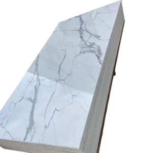 Panneau <span class=keywords><strong>mural</strong></span> en charbon de bambou imperméable à l'eau 2024 Offre Spéciale de décoration feuille de marbre Pvc 1220 2440 panneau d'<span class=keywords><strong>ardoise</strong></span> de carbone <span class=keywords><strong>pour</strong></span> armoires de <span class=keywords><strong>cuisine</strong></span> - Product Image 1