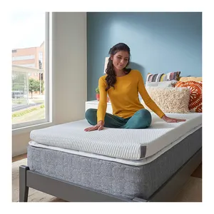 Nhà Máy Tùy Chỉnh Nệm Topper Memory Foam, Nệm Topper Giường, Khách Sạn Làm Mát Gel Giường Nệm Memory Foam Mattress Topper