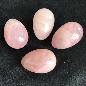 Vente en gros d'oeufs <span class=keywords><strong>de</strong></span> Yoni en cristaux personnalisés Oeufs <span class=keywords><strong>de</strong></span> Yoni en <span class=keywords><strong>quartz</strong></span> <span class=keywords><strong>rose</strong></span> naturel pour femmes - Product Image 2