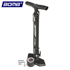 Pompe à pied pour vélo BOMB 160 PSI avec manomètre, pompe à air pour VTT, voiture, moto, aiguille à ballon, vente en gros - Product Image 2
