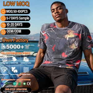 Custom Men's Print <b>T</b> <b>Shirt</b> Short Sleeve Crew Neck <b>Pocket</b> Tee OEM ODM Low MOQ Streetwear Top - Product Image 1