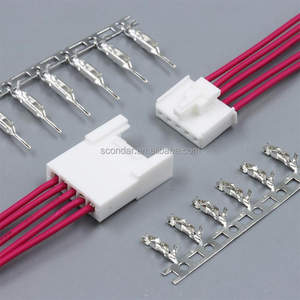 Yeonho 2mm pitch laki-laki perumahan SMH200 02 SMH200-03 04 05 06 07 08 09 10 11 12 13 14 15 16 kawat kustom Harness produsen OEM - Product Image 5