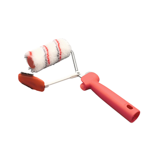 Rouleau de peinture d'angle pour intérieur avec protection, idéal pour les finitions et les bordures - Product Image 5