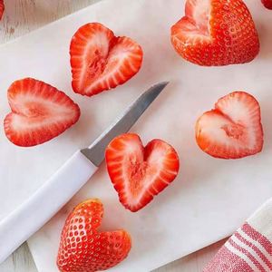 Hot Sale Kitchen Tools Stainless Steel Huller Tomato Stripper Corer Knife Strawberry Cutter Slicer Stem Remover - Product Image 5