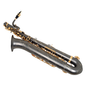 JM alta calidad barítono E saxofón plano nueva llegada latón negro niquelado saxofón instrumentos musicales con funda de <span class=keywords><strong>boquilla</strong></span> - Product Image 4