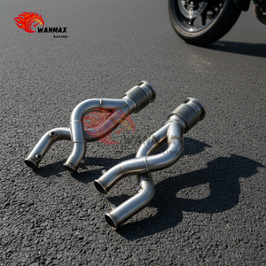 Pour Revuelto 6.5L V12 2023-2025 : Silencieux d'échappement, collecteur, tuyau de descente à flux libre pour moteur, en ABS - Product Image 6