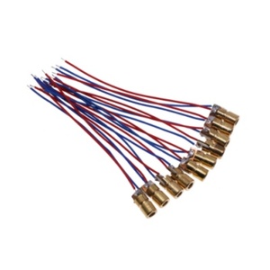 Módulo Láser Rojo Origina de 650nm 5mW, Punto/Línea/Cruz, Lente de Vidrio, Enfoque Ajustable, Diodo Láser Industrial C - Product Image 5