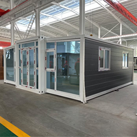 Maisons conteneurs de luxe préfabriquées et démontables de 20 et 40 pieds, 2, 3 ou 4 chambres, très demandées