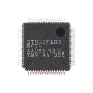 STM32F103RCT6 ARM Cortex-M3 32Bit MCU 256KB แฟลช 48KB RAM LQFP-64 ไมโครคอนโทรลเลอร์ชิป IC ในสต็อก - Product Image 1