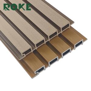 ROKE Vente en gros de panneaux muraux en PVC WPC modernes et économiques, imperméables et ignifuges pour les murs extérieurs, pour les salons et les utilisations commerciales - Product Image 4
