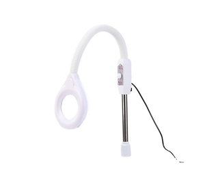 مصباح مكبر LED عالي الجودة مع دوران قابل للتعديل 360 درجة لتمديد الرموش واستخدام الوجه والعينين، قابس أمريكي - Product Image 6