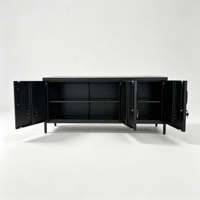 Armoire de rangement métallique à 3 portes avec serrure, casier de rangement en acier, armoire industrielle, mobilier de bureau pour entrepôt
