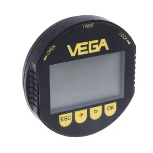 Module d'affichage Vega plicscom.xb avec fonctionnement à 4 touches pour compteur de niveau radar