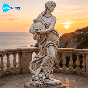 Famosa <span class=keywords><strong>Estatua</strong></span> Clásica de la <span class=keywords><strong>Diosa</strong></span> Griega <span class=keywords><strong>Atenea</strong></span> en Mármol Blanco Natural, Diseño Europeo, para Uso en Jardines Exteriores - Product Image 4