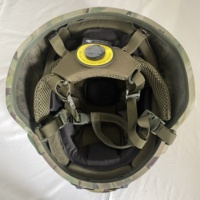 Casque de camouflage Mich CP MICH 2000 en matériau PE Aramid IIIA GA2 MC avec protection auditive et suspension Wendy – Équipement d'extérieur