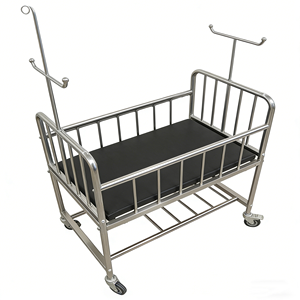 <span class=keywords><strong>Cuna</strong></span> Móvil Manual para Bebés <span class=keywords><strong>de</strong></span> Uso Hospitalario con Soporte para Suero y Almacenamiento |   Cama y Camilla Médica <span class=keywords><strong>de</strong></span> Acero Inoxidable para Bebés para el Cuarto <span class=keywords><strong>de</strong></span> <span class=keywords><strong>Maternidad</strong></span> - Product Image 3