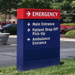 علامات الصرح التجارية المخصصة لافتات الصرح 3D الشارع مضيئة لافتات الإعلان الصرح - Product Image 1