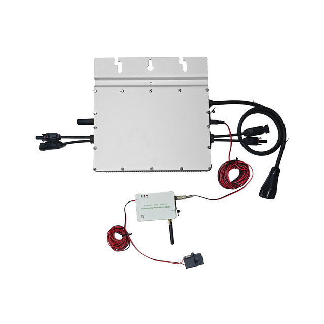 Anti-backfow Wired Version Smart Meter Solar Micro Inverter System VDE IP67 1KW Solar Panel Single 2 MPPT Controller 96.5%