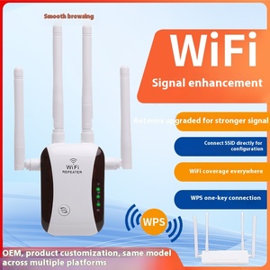 Enrutador de extensión de amplificador de señal inalámbrica de 300M repetidor de amplificador de señal <span class=keywords><strong>WiFi</strong></span> transfronterizo - Product Image 5