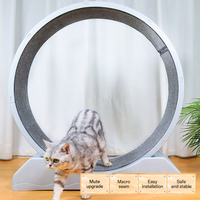 Roue d'exercice pour chat à faible MOQ, directement de l'usine, couleur/logo personnalisé, roue de course pour chat