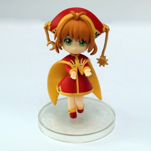 Figuras <span class=keywords><strong>de</strong></span> acción <span class=keywords><strong>de</strong></span> PVC <span class=keywords><strong>de</strong></span> alta calidad hechas a medida, <span class=keywords><strong>Sakura</strong></span>, cartas <span class=keywords><strong>Captor</strong></span>, Anime japonés, venta al por mayor - Product Image 1