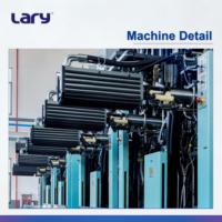 Machine de moulage par injection de semelles en caoutchouc LARY LRS165-4ST à 4 postes, moteur 1650 KN de force de serrage, volume d'injection 1000 ml, pour la fabrication de chaussures