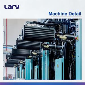 Machine de moulage par injection de semelles en caoutchouc LARY LRS165-4ST à 4 postes, moteur 1650 <span class=keywords><strong>KN</strong></span> de force de serrage, volume d'injection 1000 ml, pour la fabrication de chaussures - Product Image 3