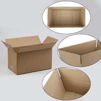 Oem Fábrica Personalizada Brillante Laminación 5 capas Reforzar Cartón Corrugado Rsc Master Carton Caja de Envío PARA LA Venta