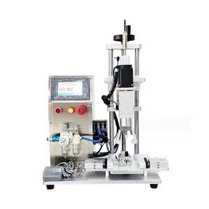 เครื่องปิดฝาขวดแบบหุ่นยนต์ขนาดเล็กแบบตั้งโต๊ะอัตโนมัติชนิดกรงเล็บ สำหรับขวดเครื่องสำอางและเครื่องดื่ม - Product Image 2