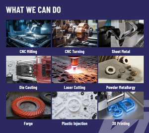 บริการการพิมพ์3D แบบกำหนดเองบริการสร้างต้นแบบโลหะทำจากเรซิน ABS พิมพ์3D - Product Image 4