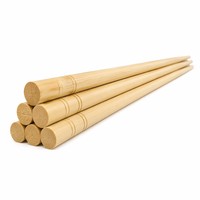 Baguettes jetables en bambou écologiques pour fêtes de barbecue en plein air et jardins