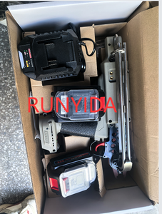 Pistola de anillos de cerdo inalámbrica a batería de calibre 15 y 24 mm C24, grapadora <span class=keywords><strong>para</strong></span> tapicería/pistola de anillos en C <span class=keywords><strong>para</strong></span> asientos de coche, pistolas de clavos <span class=keywords><strong>para</strong></span> gaviones - Product Image 5