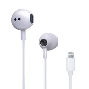 Relâmpago In-Ear Fones De Ouvido para o iphone 11 Pro Max Earbud do Fone de Ouvido Apple Certified