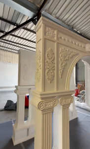 Decorazioni in Legno per Matrimoni, Accessori Creativi per Sale da Banchetto, Arco in Legno Stile Castello Antico - Product Image 2