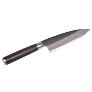 cuchilla de acero inoxidable Wenge mango de madera de cabeza de pescado de calidad caliente <span class=keywords><strong>Deba</strong></span> <span class=keywords><strong>cuchillo</strong></span> cuchillos - Product Image 2