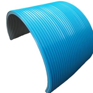 حالة جديدة لون معدني-حزام مانع للغبار من الفحم غطاء واقي للناقل الحجري - Product Image 1