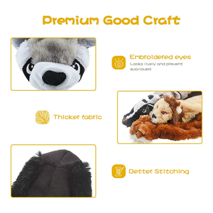 Nouveauté 2026 : Jouet en peluche pour chien personnalisé professionnel, jouet interactif en peluche pour animaux de compagnie à prix abordable - Product Image 5