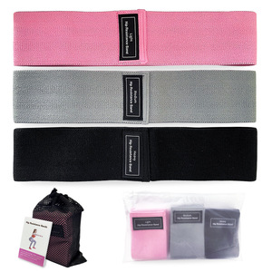 Bandes de Résistance Extensibles en Mélange Coton-Polyester pour Fitness, Anneaux de Yoga pour Rehausser les Fessiers, Améliorant l'Entraînement de Levage des Fesses - Product Image 5