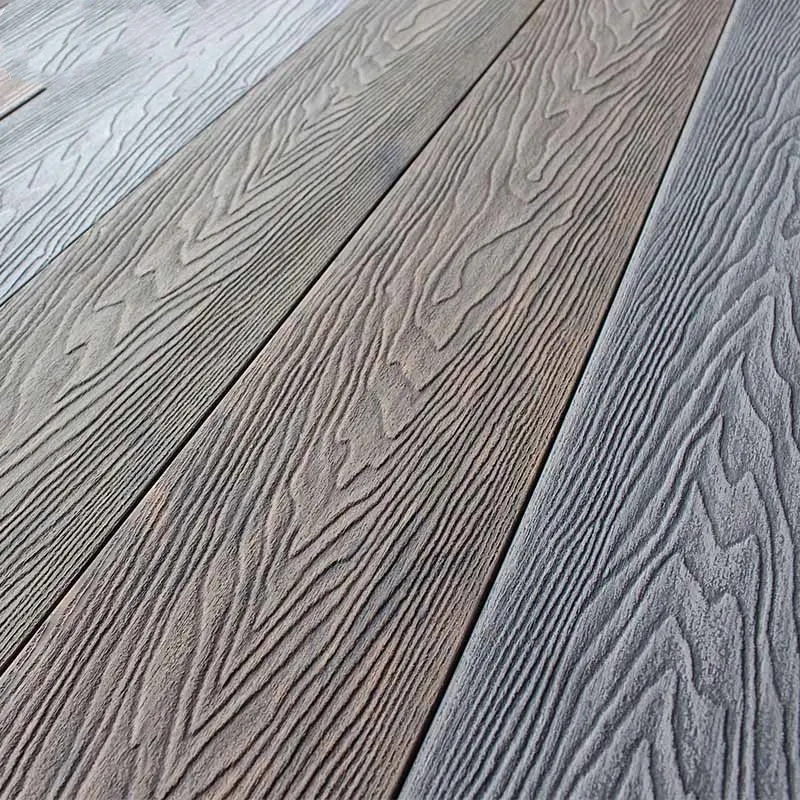 Neue Technologie WPC 3D-geprägte Verbundwerkstoff-Dekoration Außenbereich Dekoration Bodenbelag WPC Holzdekoration für Außenbereich