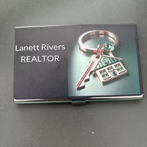 Tarjetero de Aluminio Personalizado con Logotipo, Porta Tarjetas de Crédito para Oficina de Abogados, Regalo Promocional Empresarial, Porta Tarjetas con Logotipo Personalizado - Product Image 5