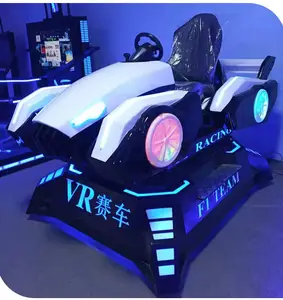 Equipamento de máquina de jogo de corrida de realidade virtual simulador de carro 9D VR para playground e shopping