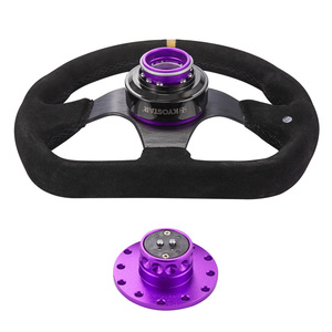 Moyeu de direction à fixation rapide pour voiture de course personnalisé <span class=keywords><strong>Volant</strong></span> en aluminium neuf - Product Image 1